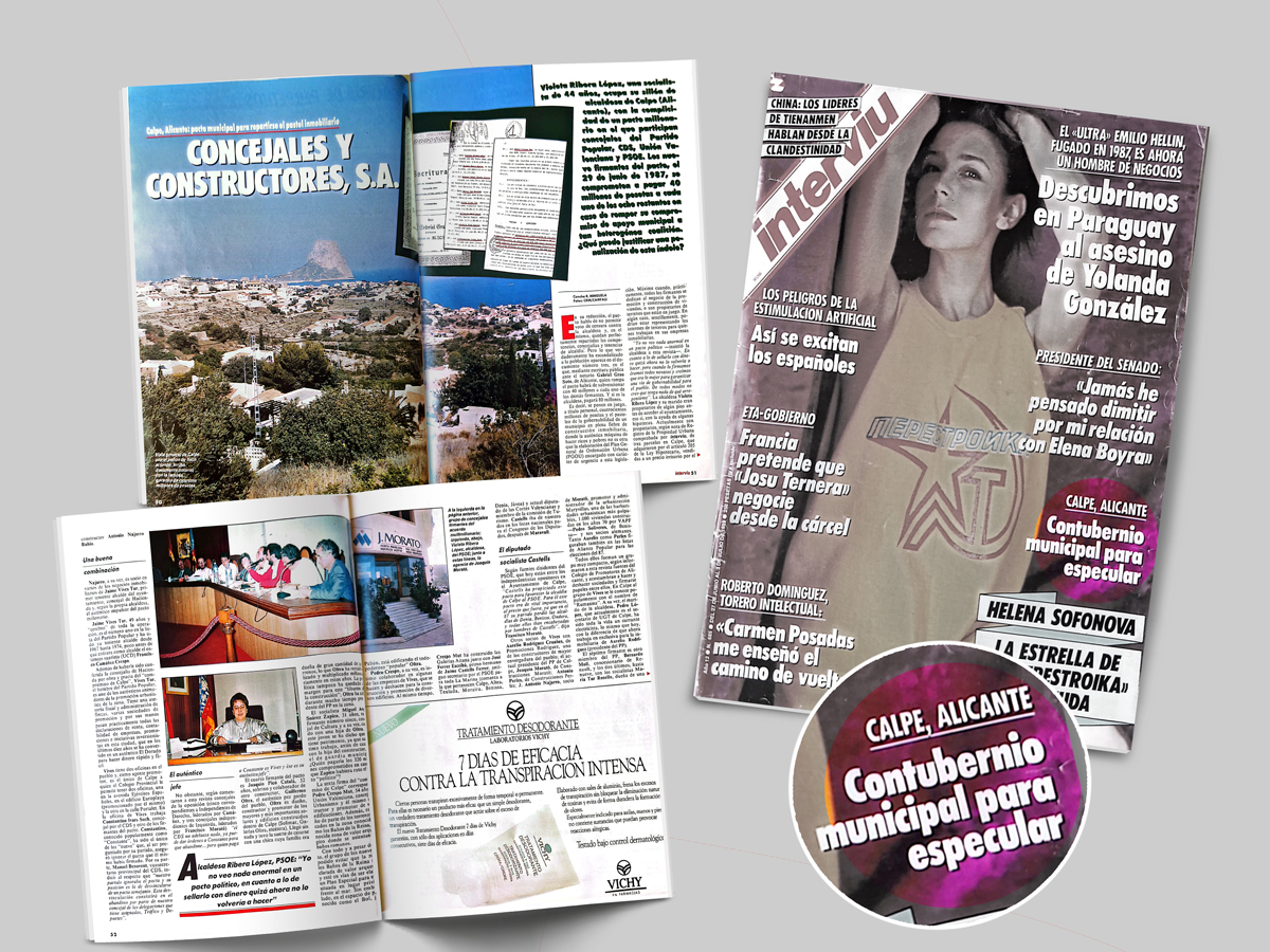 Calp, ciudad, que en los últimos diez años se ha convertido en un auténtico El Dorado para hacer dinero rápido y fácil.